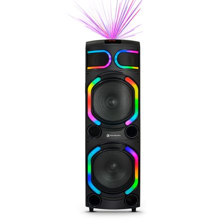 Torre de Sonido Ken Brown Vulcan 150W RMS Doble Woofer 15" Bluetooth