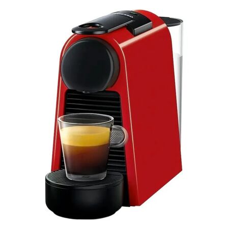 Cafetera Nespresso Essenza Mini D Roja con Sistema de Capsulas