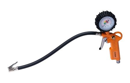 Compresor 25l Lusqtoff Lc-2025bk 2hp 50 Hz + Kit De Pintura