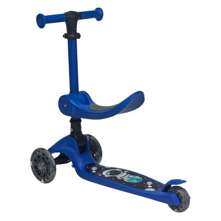 Monopatín 2 en 1 Plegable K4 Infanti Azul - Vista 3