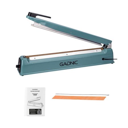 Selladora de Bolsas Gadnic S400 40cm c/ Regulador 8 Niveles Alta Potencia