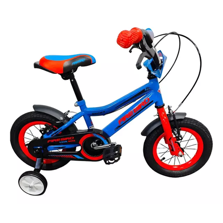 Bicicleta Firebird R12 Infantil Modelo Rocky Azul