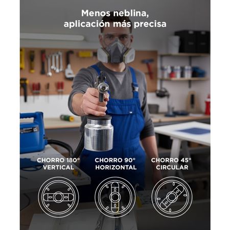 Pistola de Pintura Gadnic PG2000 650w Compresor