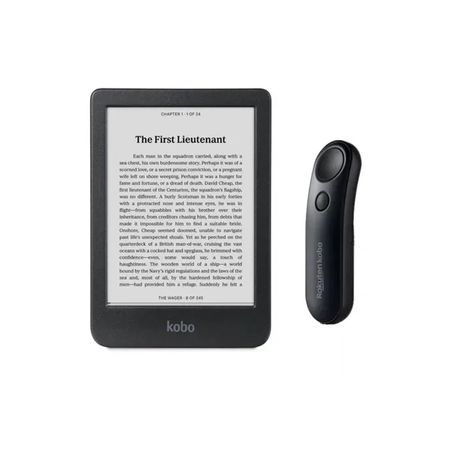 E-reader Kobo Clara BW Negro 16gb Pantalla 6" Tactil Con Kobo Remote Negro
