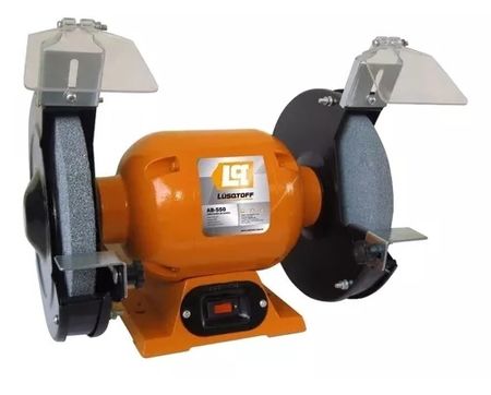 Amoladora De Banco Industrial Lusqtoff Ab-550 550w 2 Piedras