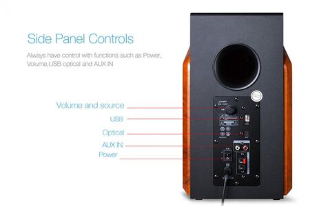 PARLANTE Bluetooth FYD FENDA R60BT MADERA