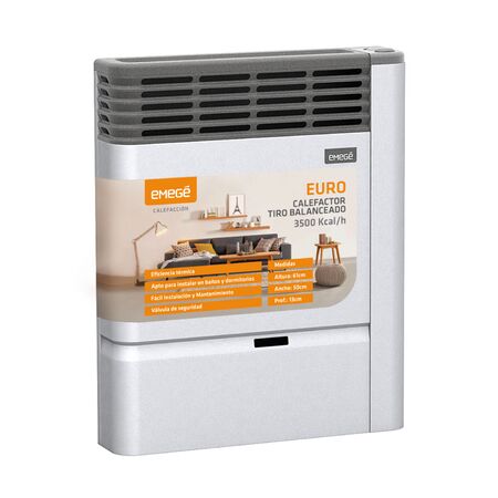 Calefactor Tiro Balanceado Emege 3500C Tb-2135 M-Gas