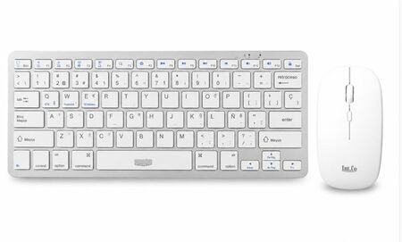 Kit teclado y mouse bluetooth 
