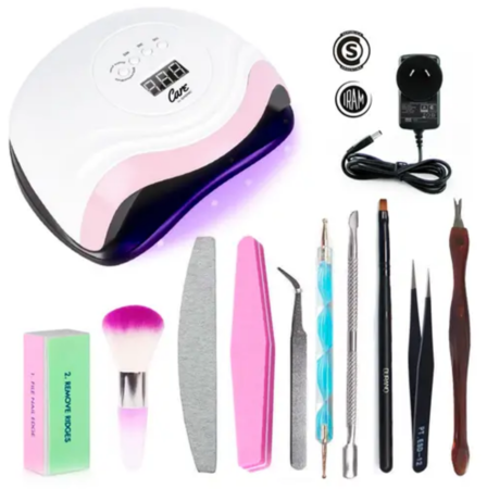 Cabina Para Uñas Gadnic Lampara LED UV 120w 36 leds