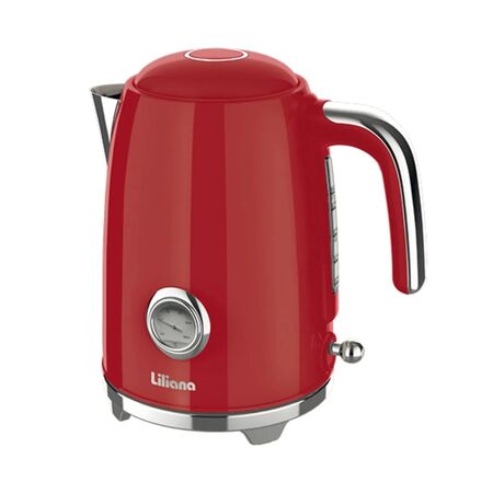 Pava Eléctrica Liliana Roja Ap990r Retrostyle 1,7l 2000w