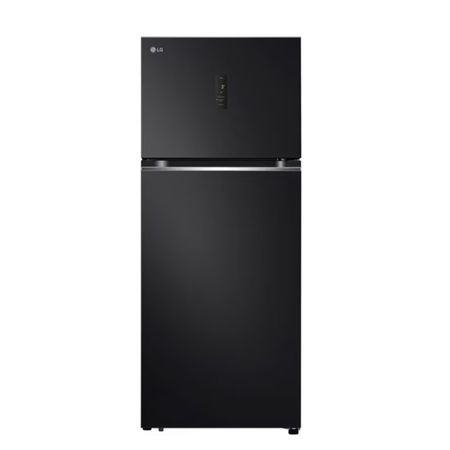 Heladera No Frost Negra 395 Litros Inverter Lg Vt40mpm