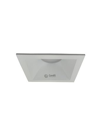 Pack X4 Emb Cosme Cuad Dicro Fijo Alum 83X83Mm 7W Blanco Frio