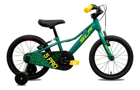 Bicicleta Infantil Rodado 16'' Slp 5 Pro Niño 2026 C/ Ruedas Verde