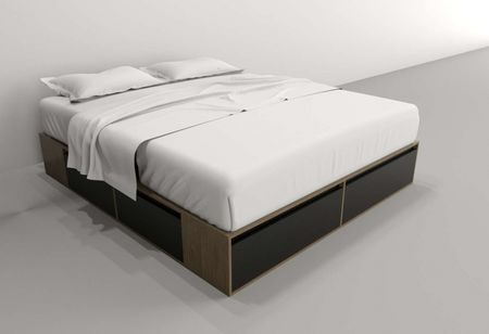 Box 1,80m 4 Cajones 2 Puertas Olmo F. Negro M. Tables