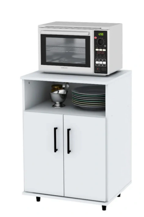 Mueble Para Microondas G10 Centro Estant Blanco - Vista 1