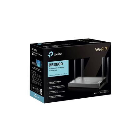 Router 4P Tp-Link Archer BE220 WiFi 7 DBand BE3600