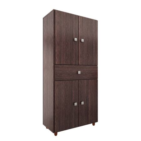 MULTIFUNCION ECO C/PATAS ORLANDI WE 731 PREMIUM - WENGUE, 4 PUERTAS, 1 CAJON, 2 ESTANTES