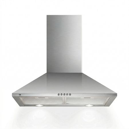 Campana Extractora de Cocina Cuk By Gadnic 65W 3 Velocidades Luces LED Acero Inoxidable 430