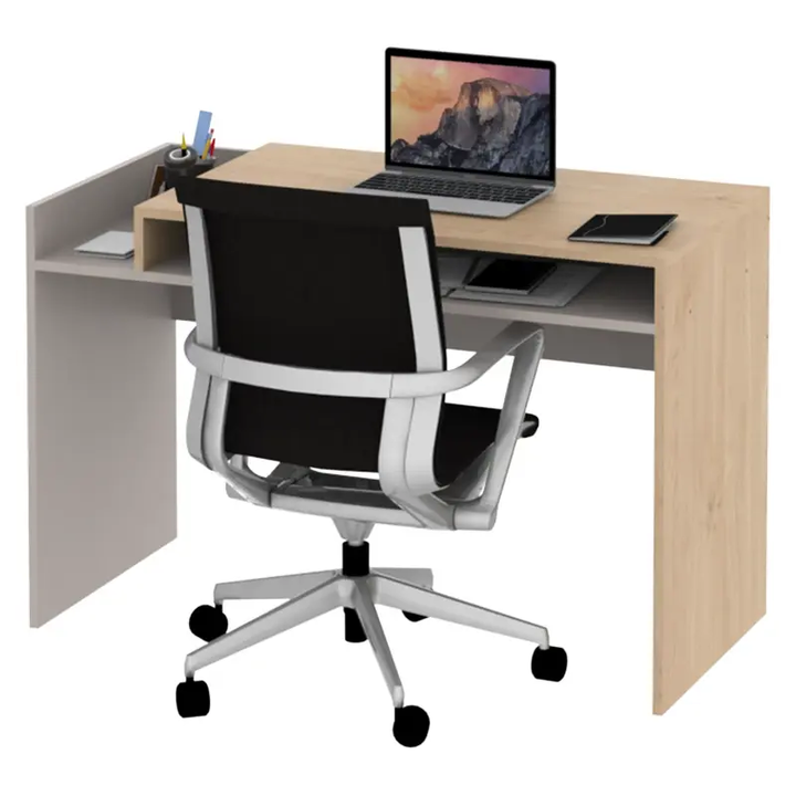 Escritorio DIELFE Con Guardado Roble Emg120 - Vista 3