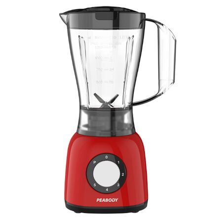 Licuadora De Vaso 600 Watts 5 Roja Peabody Pe-ln610r
