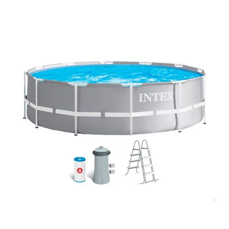 Pileta Estructural Redonda 366x99 cm C/Bomba Intex