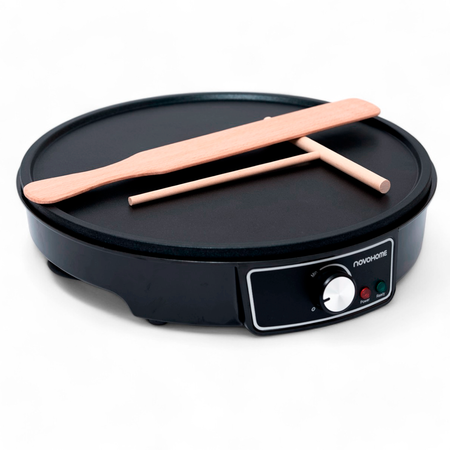 Panquequera Crepera Electrica Novohome 1000w + 2 Accesorios