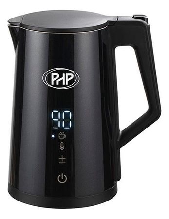 Pava Eléctrica Php D3815e Negra 1,5 Litros Digital 2200w