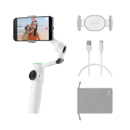 Insta360 Flow 2 Pro Standard Bundle - Summit White