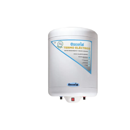 Termotanque Escorial 55 Lt Electrico Colgar C/inf Te55l