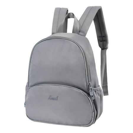 Mochila Urbana Para Mujer Kossok Diva Premium Gris Liso GRIS
