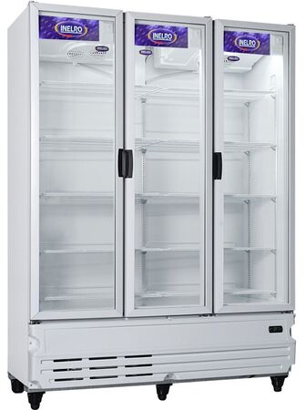 Exhibidora Vertical 3 Puertas MT-42 1168 Lts INELRO