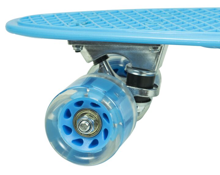 Patineta con Luces F-104 Bebitos Celeste - Vista 8