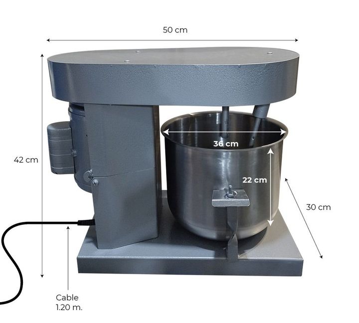 Batidora Planetaria 10 Lts Premium - Vista 5
