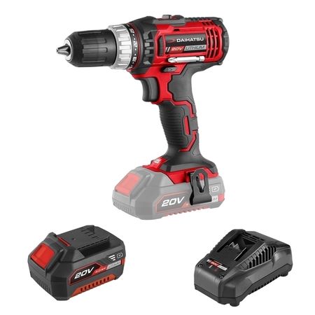Taladro Atornillador 20v Daihatsu / Bateria 4.0ah Cargador