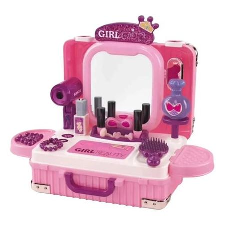 Valija Tocador Con Accesorios De Belleza