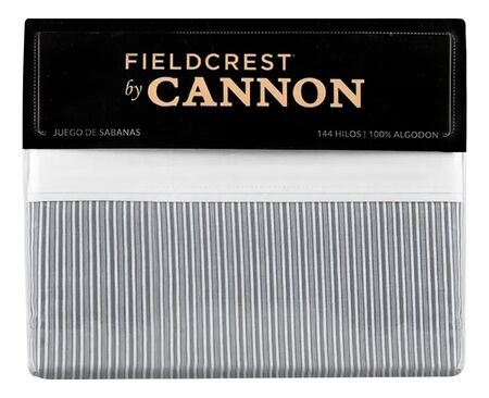 Sabanas Cannon 100% Algodón 144 Hilos 1 Plaza Y Media Twin