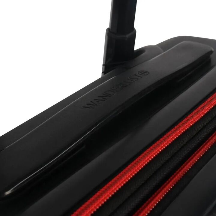 Valija Wanderlust 20 Pulgadas Expandible Negro Y Rojo 48065 - Vista 6