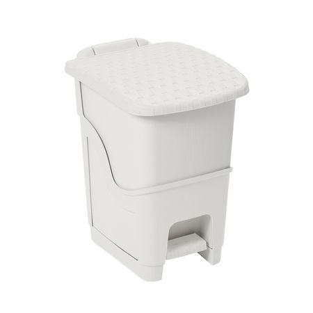Cesto Tacho Basurero Dea Home Rattan Bin Con Pedal 18l 26219/6