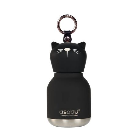 Botella Asobu Mini Bestie 200Ml - Black Cat