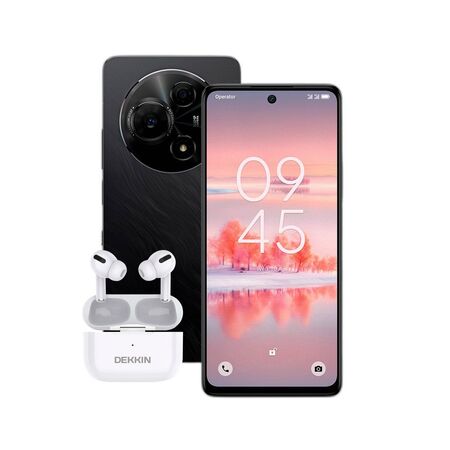 Combo TCL 60 NXTPAPER 5G 8+512GB Dark Black + Auriculares TWS Dekkin