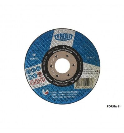 Disco centro deprimido basic A30 178x3.0x22