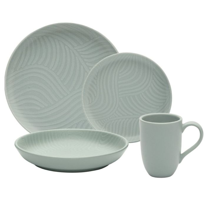 Juego de vajilla Platos x 24 Piezas Oasis para 6 personas - Vista 1