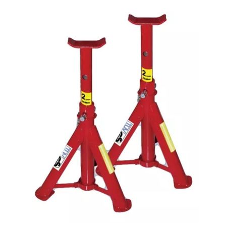 Par Caballete Plegable Reforzado Auto Camioneta 2 Toneladas