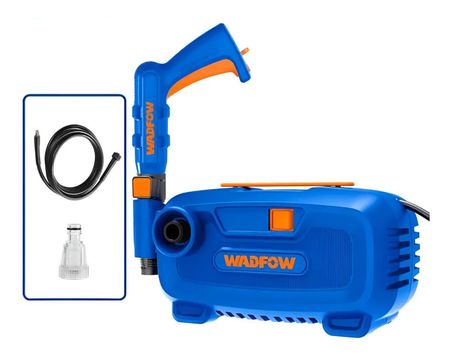 Hidrolavadora Wadfow 1200 Watts 90 Bar 1305 Psi Azul Y Naranja 50hz/60hz