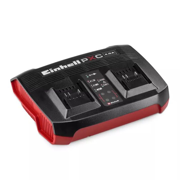 Einhell Cargador PXC Power X-Twincharger 4A - Vista 1
