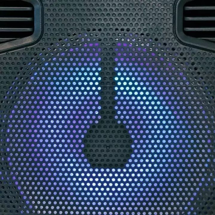 Parlante Bluetooth con microfono 2000w Pmpo Rgb Serie Dorada Sd-13 - Vista 3