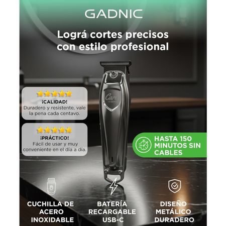 Cortadora de Pelo Gadnic Profesional Inalámbrica 