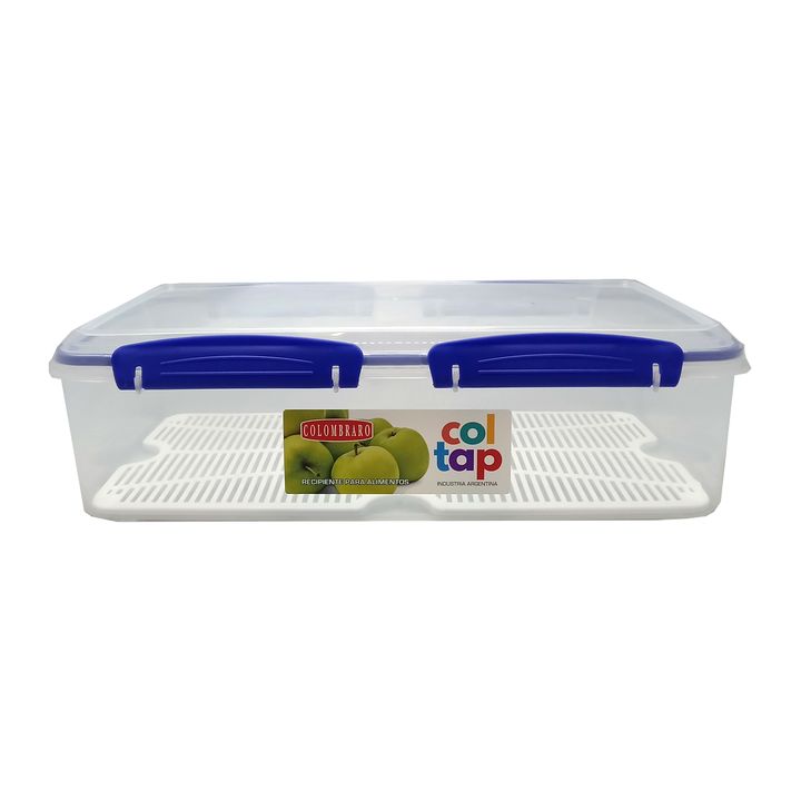 Contenedor De Alimentos Coltap Nº 8 Rectangular - Colombraro - Vista 3