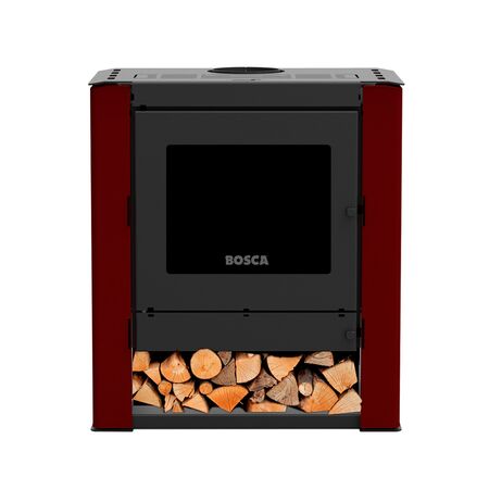 Calefactor a leña Gold 500 Black Vision Burdeo