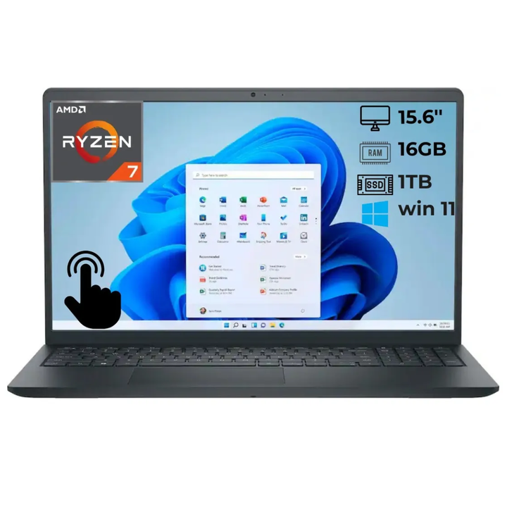 Notebook Amd Ryzen 7 7730u W11 Home Dell Inspiron I3535 Tactil 16gbssd 512gb M.215.6 Fhd - Vista 3